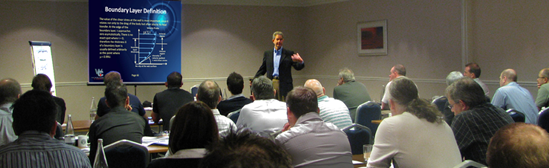 Chris lecturing in Birmingham, UK
